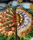 Pastilla Désir de Ben Amer – Moitié Fruits de Mer, Moitié Poulet & Amandes