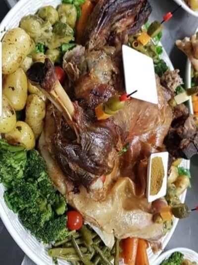 Ktef mchwi avec légumes